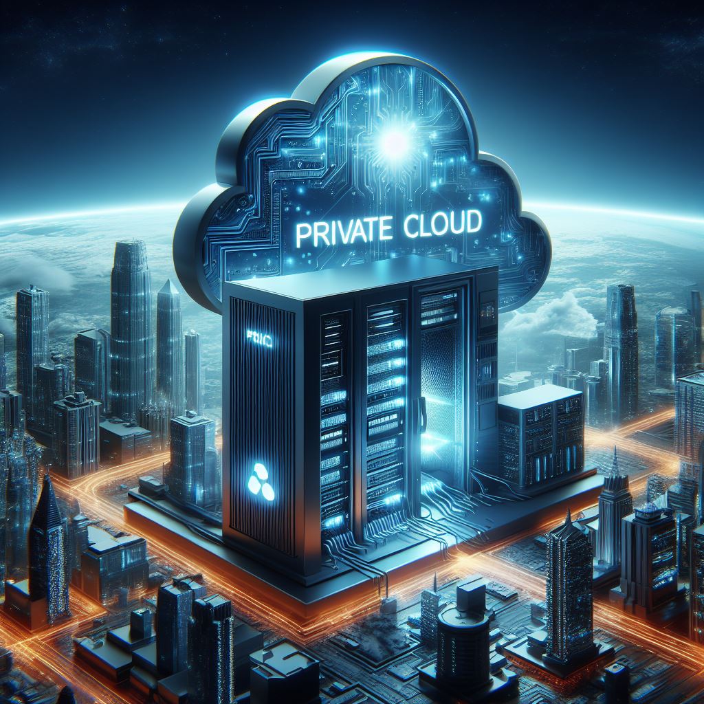 Managed private cloud services for security and performance